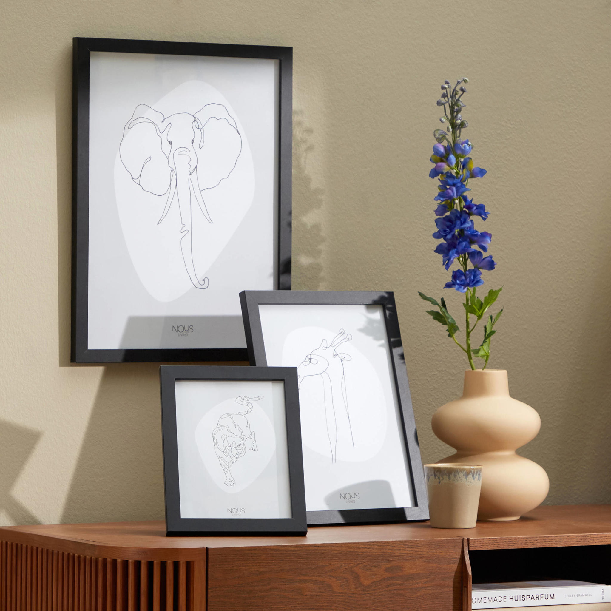 NOUS Living fotolijst Sam (30x40 cm) - Afbeelding 3