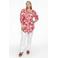 YOEK linnen loose fit broek wit
