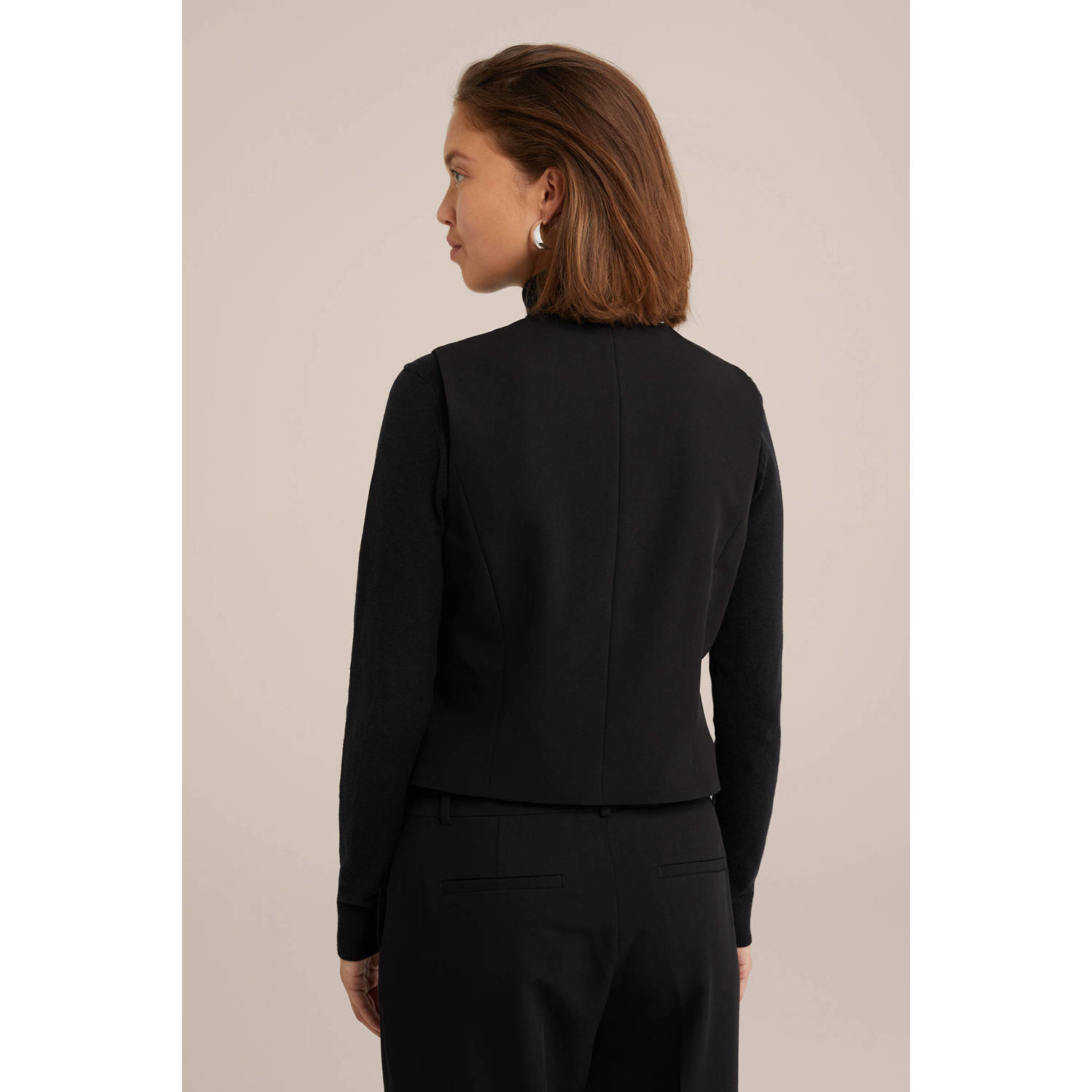WE Fashion gilet zwart