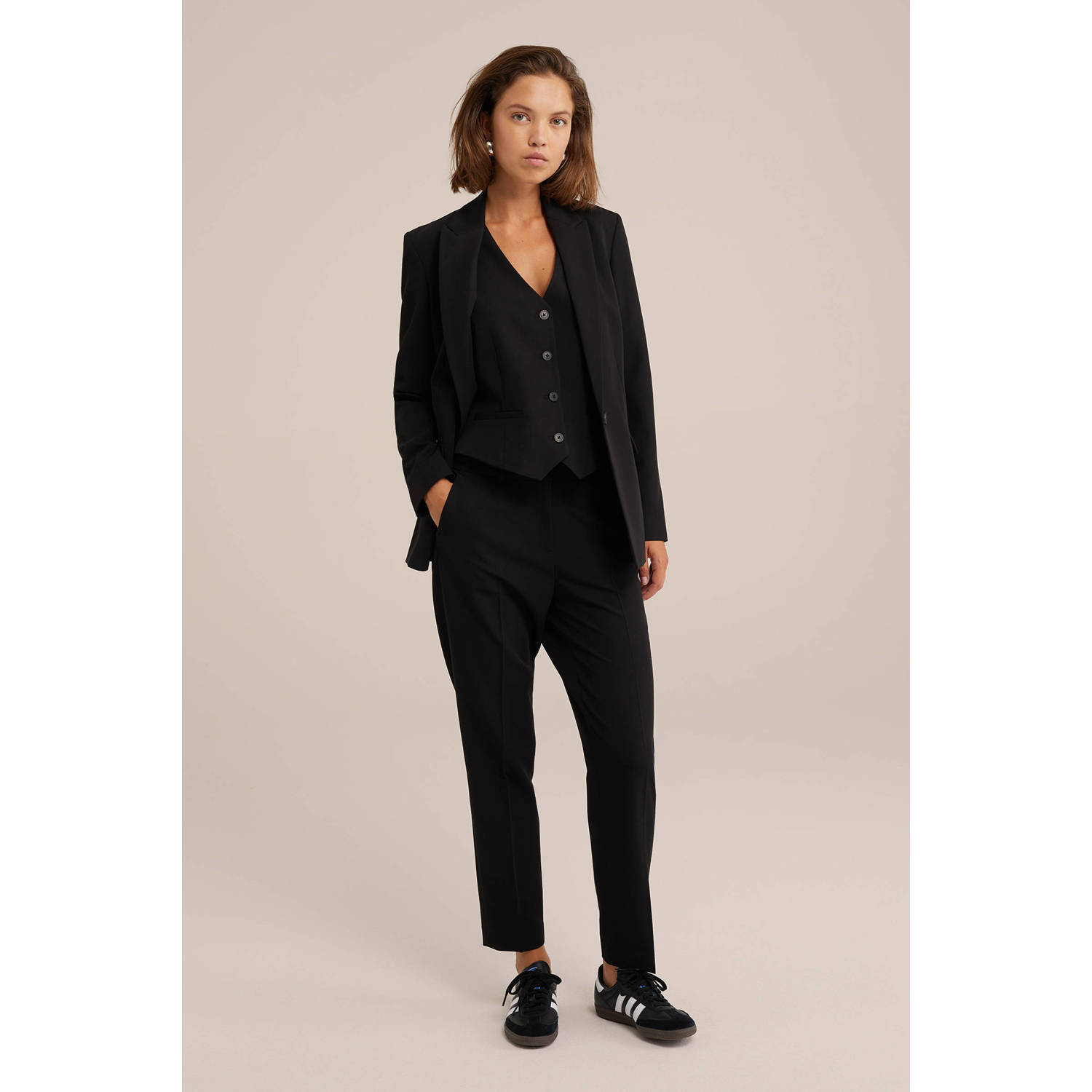 WE Fashion gilet zwart