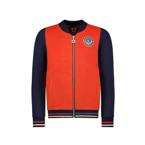 B.Nosy sweatvest B.TODAY rood/donkerblauw afbeelding