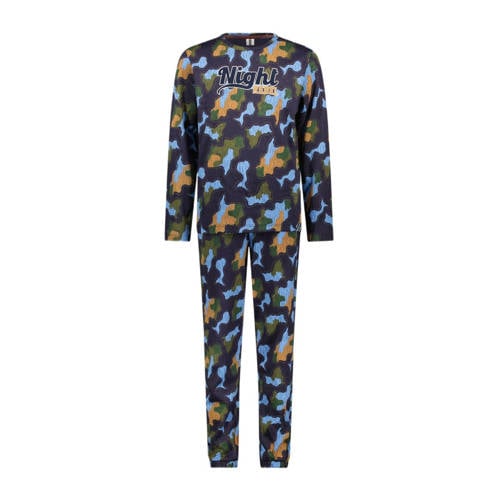 B.Nosy pyjama B. a SLEEP met all over print donkerblauw/multicolor
