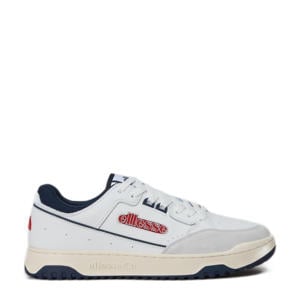 LS987 Cupsole  sneakers wit/donkerblauw