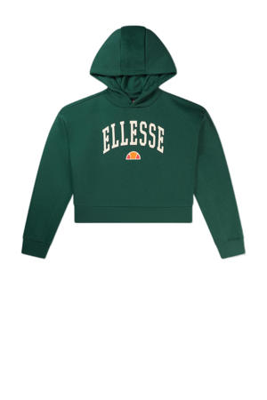 cropped hoody groen