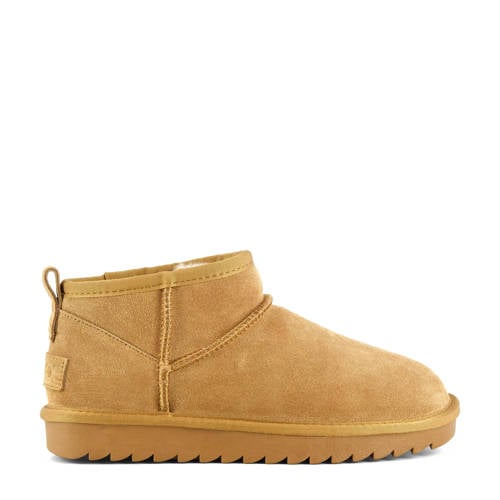 Colors of California suède enkelboots beige afbeelding