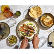 thumbnail: Salt & Pepper Serviesset Meridian - Groen/Blauw 16-delig / 4 personen - 4 dinerborden, 4 ontbijtborden, 4 kommen en 4 kopjes