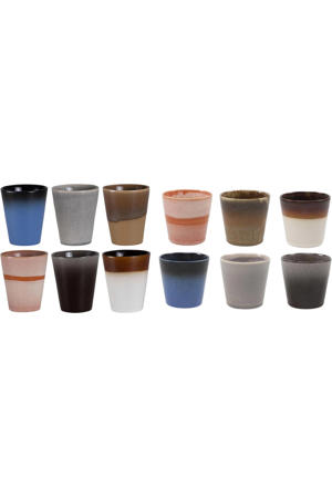 Studio Tavola Koffieset Earth (bekers & koffiekopjes) - 12 stuks