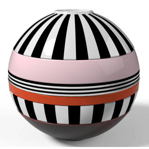 Serviesset La Boule - Memphis 7-delig / 2 personen - 2x kom, 2x schaal, 2x universeel bord, 1x serveerschaal