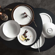 thumbnail: Villeroy & Boch Serviesset La Boule - Wit 7-delig / 2 personen - 2x kom, 2x schaal, 2x universeel bord, 1x serveerschaal