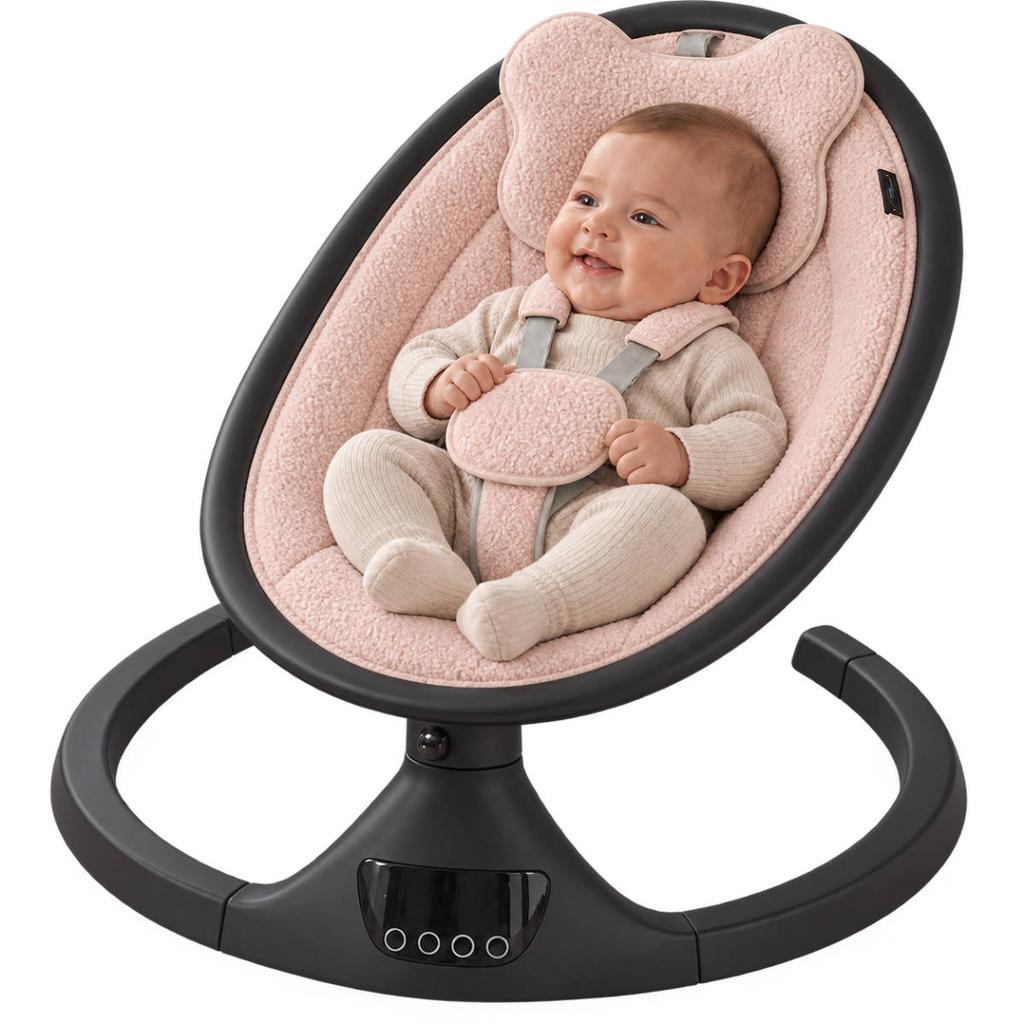 Xadventure X Adventure Elektrische Wipstoel Rocco Teddy Oud Roze