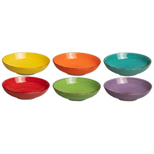 Studio Tavola Studio Tavola Pastaborden Sunny Summer ø 23 cm - 6 Stuks afbeelding