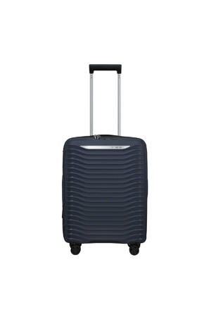  trolley Upscape 55 cm. Expandable donkerblauw
