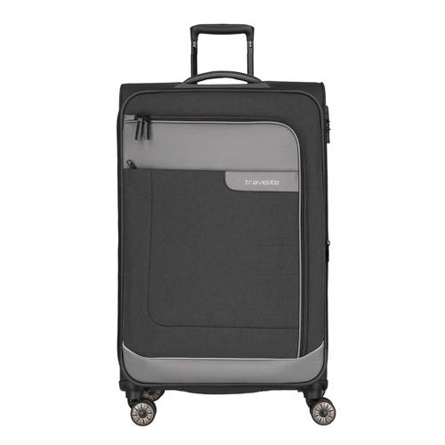 Travelite trolley Viia 77 cm. Expandable antraciet afbeelding