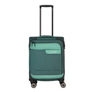 trolley Viia 55 cm. donkergroen