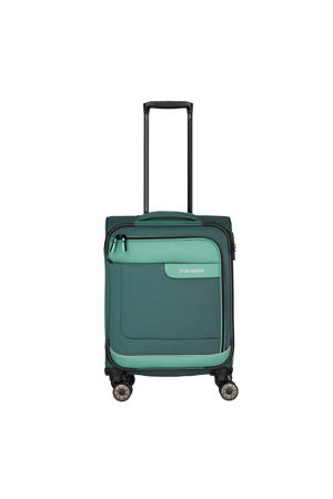 trolley Viia 55 cm. donkergroen