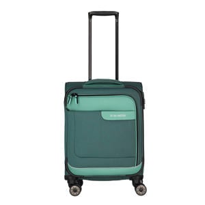 trolley Viia 55 cm. donkergroen