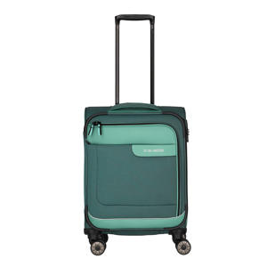 trolley Viia 55 cm. donkergroen