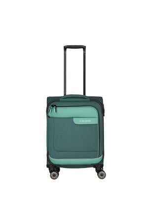 trolley Viia 55 cm. donkergroen