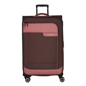 trolley Viia 77 cm. Expandable bordeauxrood