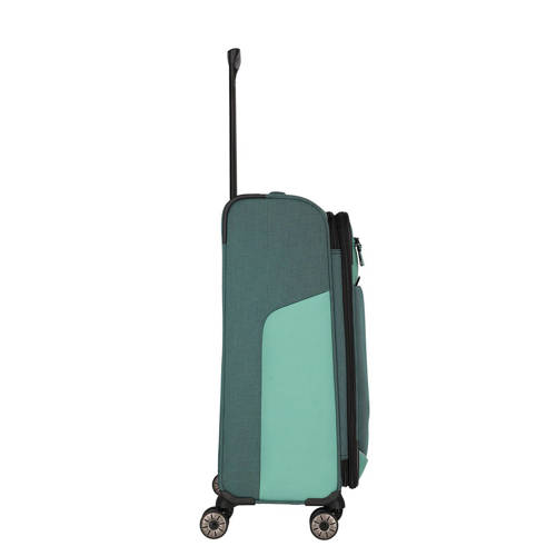 Travelite trolley Viia 67 cm. Expandable donkergroen afbeelding
