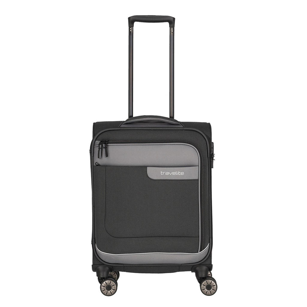 Travelite trolley Viia 55 cm. antraciet
