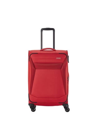 trolley Chios 67 cm. rood