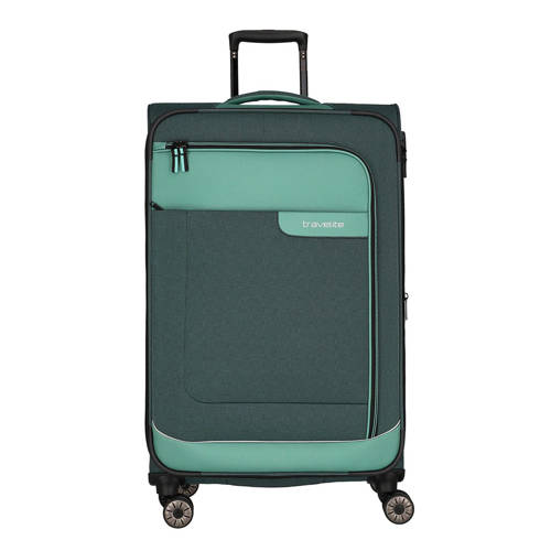 Travelite trolley Viia 77 cm. Expandable donkergroen afbeelding