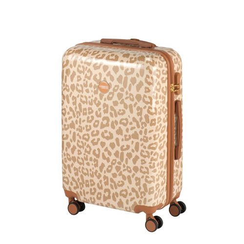 Princess Traveller trolley Animal Print 67 cm. lichtroze afbeelding