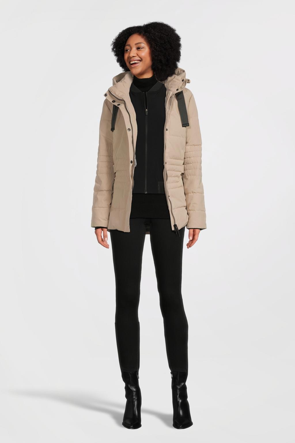 G.I.G.A. DX gewatteerd jack beige