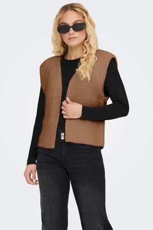 vest ONLLOUI bruin