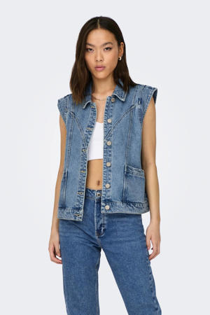 gilet ONLKENNEDY  medium blue denim