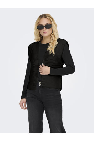 vest ONLLOUI zwart