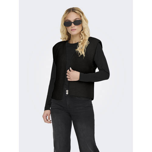 ONLY vest ONLLOUI zwart afbeelding