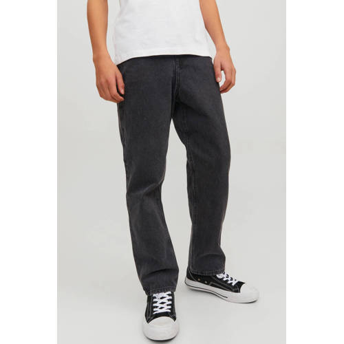 JACK & JONES JUNIOR loose fit jeans JJICHRIS JJORIGINAL black denim afbeelding
