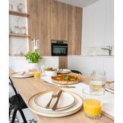 thumbnail: Cosy & Trendy Serviesset Baltic Vanilla 18-delig / 6 personen - 6 dinerborden, 6 ontbijtborden en 6 kommen