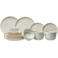Cosy & Trendy Serviesset Baltic Vanilla 18-delig / 6 personen - 6 dinerborden, 6 ontbijtborden en 6 kommen