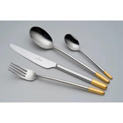 thumbnail: Villeroy & Boch Bestekset Ella - 24 delig / 6 personen - Verguld