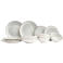 Cosy & Trendy Serviesset Sintra Dusty Blue 16-delig / 4 personen - 4 dinerborden, 4 ontbijtborden, 4 diepe borden en 4 kommen
