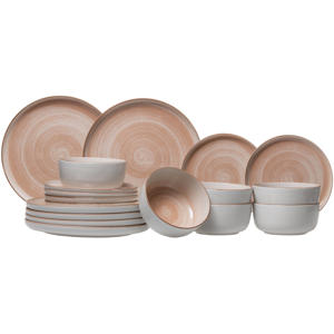 Cosy & Trendy Serviesset Baltic Peach - 18-delig / 6 personen 