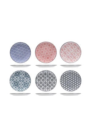 Ontbijtborden / Dessertborden Delirio ø 19 cm - 6 Stuks