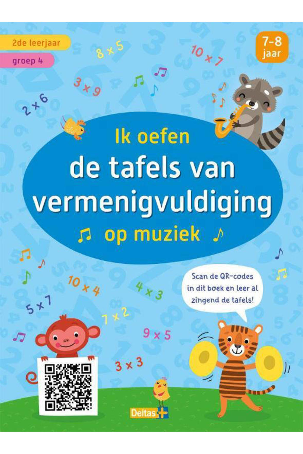 Ik oefen de tafels van vermenigvuldiging op muziek groep 4 7-8 jaar - ZNU