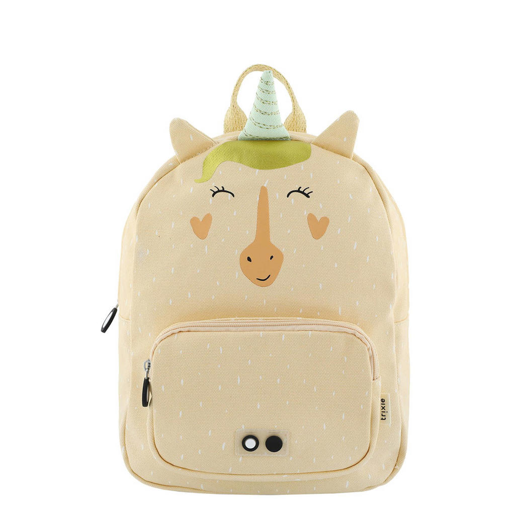 Trixie rugzak Mrs. Unicorn geel