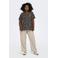 ONLY CARMAKOMA top CARVICA met panterprint grijs/bruin/zwart