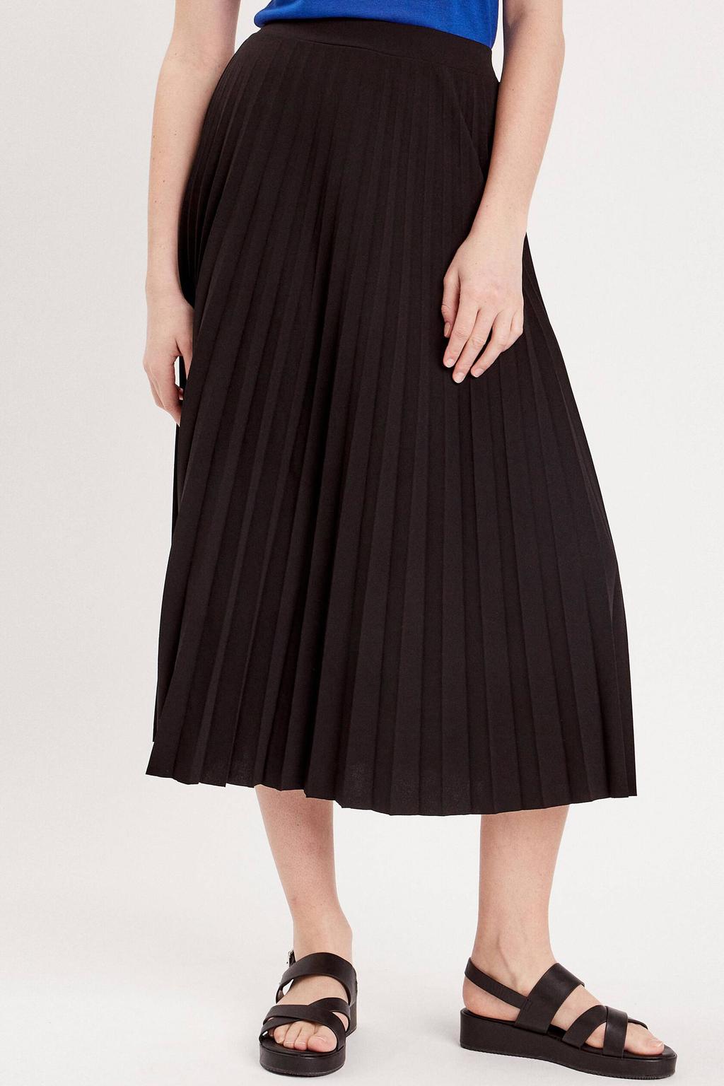 Zwarte dames Cache Cache rok gemaakt van polyester