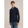 WE Fashion slim fit overhemd heavy blue