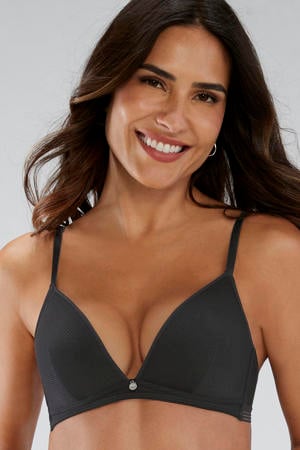 voorgevormde bralette zwart
