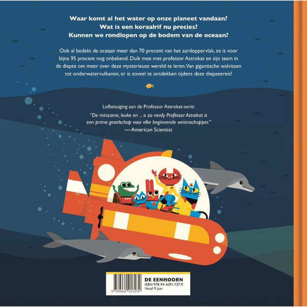 Dr. Dominic Walliman Professor Astrokat Reis naar de diepzee wehkamp