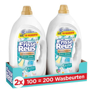 Wehkamp Witte Reus Gel Lotus - vloeibaar wasmiddel - Witte Was - voordeelverpakking - 2 x 100 wasbeurten - 200 wasbeurten aanbieding
