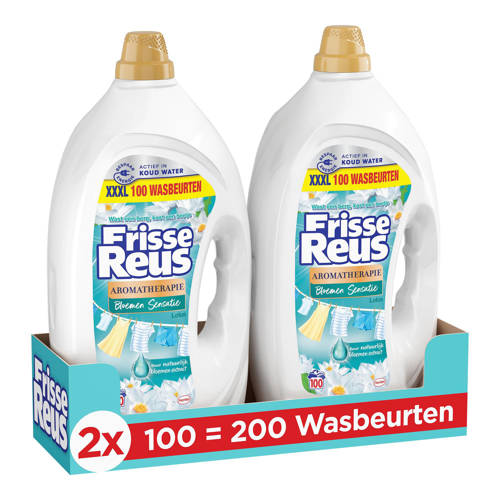 Witte Reus Gel Lotus - vloeibaar wasmiddel - Witte Was - voordeelverpakking - 2 x 100 wasbeurten - 200 wasbeurten afbeelding
