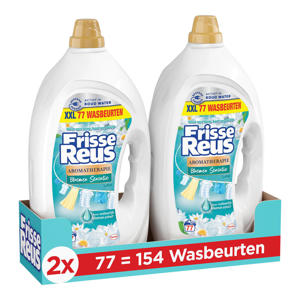 Wehkamp Witte Reus Gel Lotus - vloeibaar wasmiddel - Witte Was - voordeelverpakking - 2 x 77 wasbeurten - 154 wasbeurten aanbieding